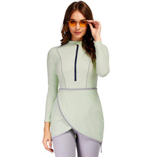 Load image into Gallery viewer, Light Green Muslim Swimwear Burkini