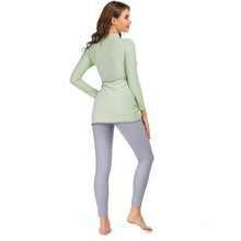 Load image into Gallery viewer, Light Green Muslim Swimwear Burkini