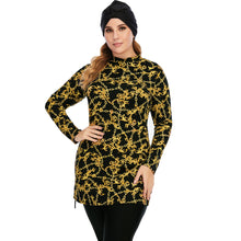 Load image into Gallery viewer, Golden chain Print Muslim Swimwear Burkini
