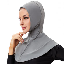 Load image into Gallery viewer, Women's Swim Hijabs Full Coverage Swim Scarf Sun Protective - Grey