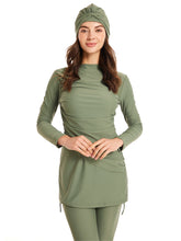 Load image into Gallery viewer, Modest Swimsuit Muslim Swimwear Burkini + Turban