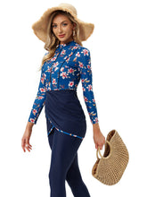 Load image into Gallery viewer, Cherry Blossoms Muslim Swimwear Burkini with Bra Pad