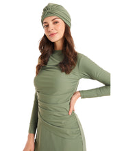 Load image into Gallery viewer, Modest Swimsuit Muslim Swimwear Burkini + Turban