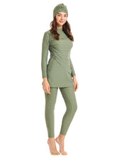 Load image into Gallery viewer, Modest Swimsuit Muslim Swimwear Burkini + Turban