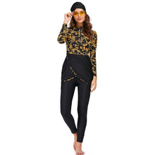 Load image into Gallery viewer, Modest swimsuit Burkini Gold