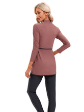 Load image into Gallery viewer, 2023 Women Modest Muslim Swimwear Sport Long Sleeves Swimsuit 3pcs Burkini + Bra Pad