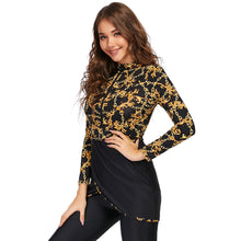 Load image into Gallery viewer, Modest swimsuit Burkini Gold