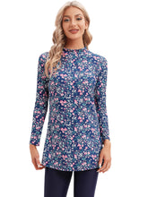 Load image into Gallery viewer, Blue Print Modest Muslim Swimwear Burkini