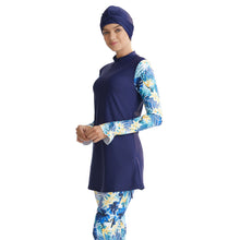 Load image into Gallery viewer, Sleeve print Modest Muslim Swimwear Burkini