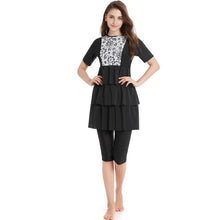 Load image into Gallery viewer, 3 Layer  Skirt CROP Burkini For Women