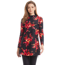 Load image into Gallery viewer, Ink Painting Modest Muslim Swimwear Burkini