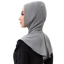 Load image into Gallery viewer, Women's Swim Hijabs Full Coverage Swim Scarf Sun Protective - Grey