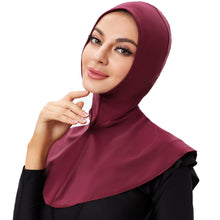 Load image into Gallery viewer, Women's Swim Hijabs Full Coverage Swim Scarf Sun Protective - Wine Red
