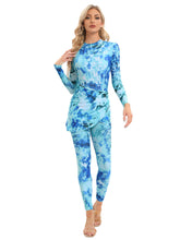 Load image into Gallery viewer, 2023 Women Modest Muslim Swimwear   Casual Long Sleeves Swimsuit 4pcs  Burkini + Bra Pad
