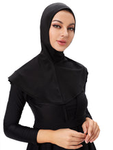 Load image into Gallery viewer, Women&#39;s Swim Hijabs Full Coverage Swim Scarf Sun Protective - Black
