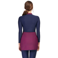 Load image into Gallery viewer, Modest swimsuit Burkini Wine Red
